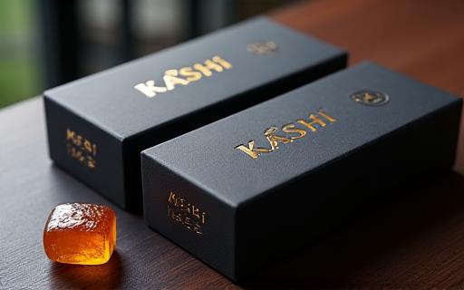 企業のロゴが入った特注ギフトボックス